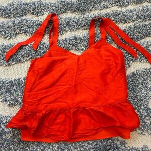 Shoulder Tie Top J Crew